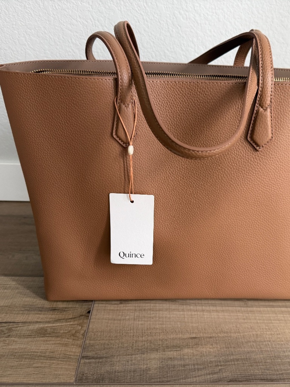 NWT Adeline Quince Italian Leather Tote